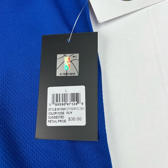 Detroit Pistons Jersey #2 Cade Cunningham NBA Tank Top Men’s Size L - Picture 4 of 9